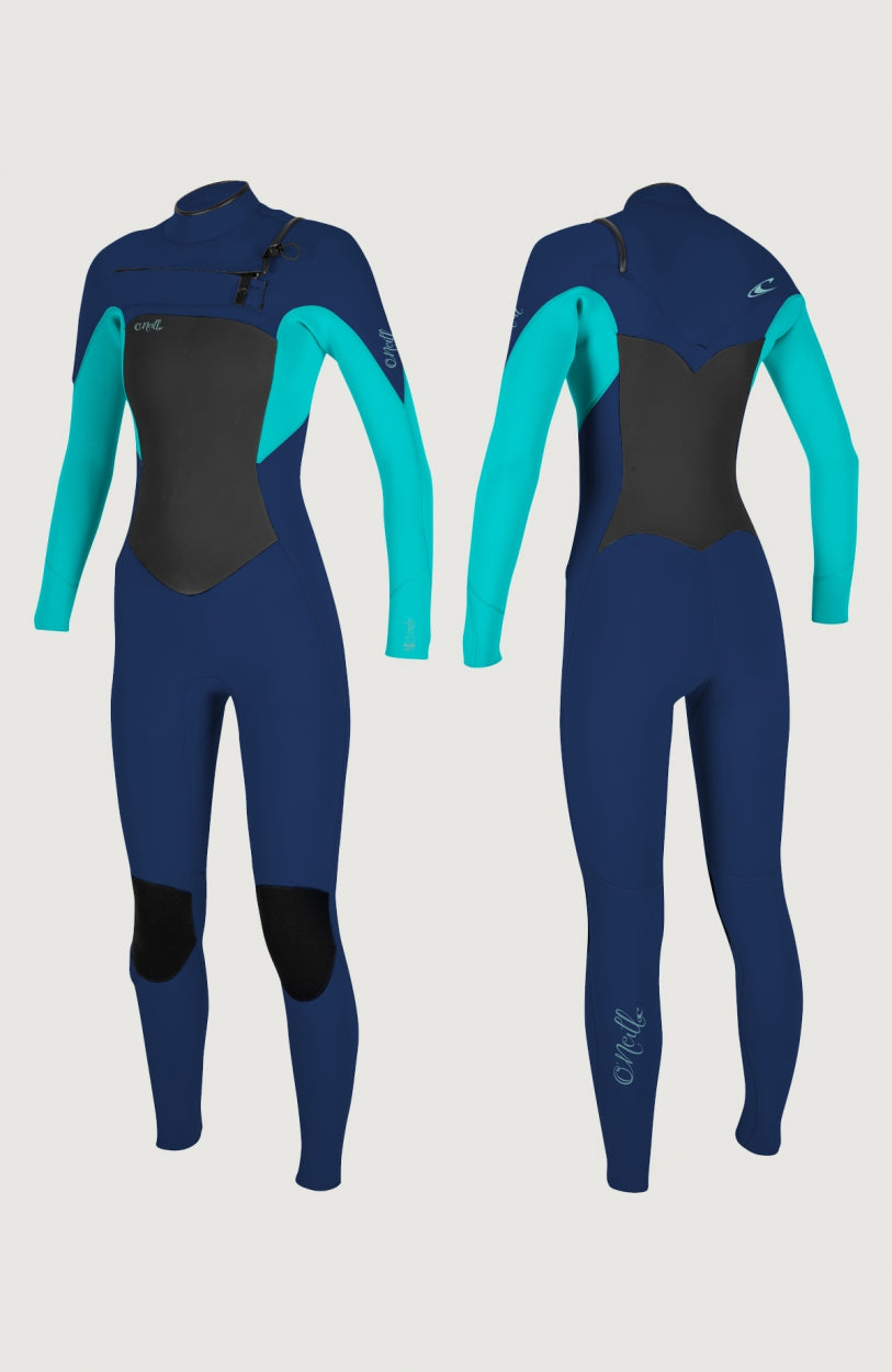 Epic 4/3mm Chest Zip Full Wetsuit | Black