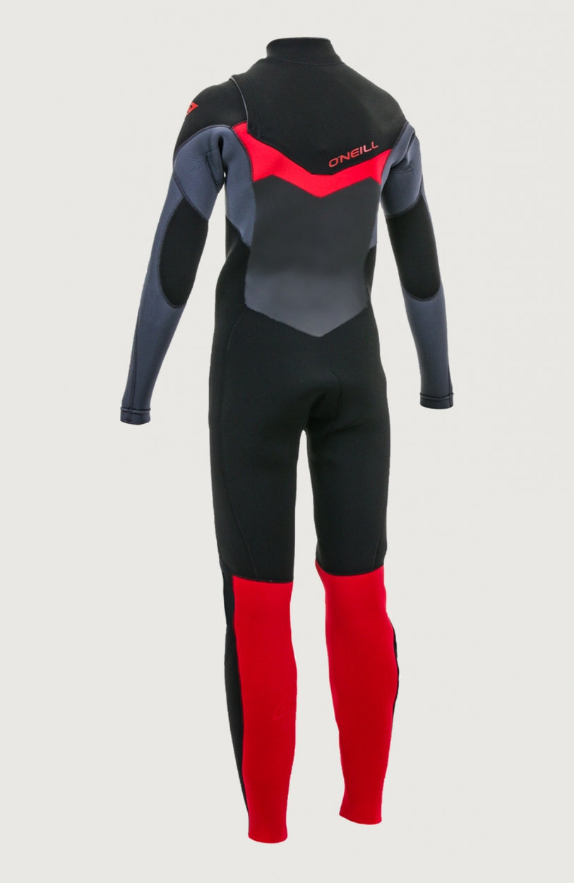 Epic 4/3mm Chest Zip Full Wetsuit | Black