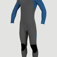Hyperfreak Plus 5/4mm Chest Zip Full Wetsuit | GRAPHITE/SMOKE/BALI BLUE