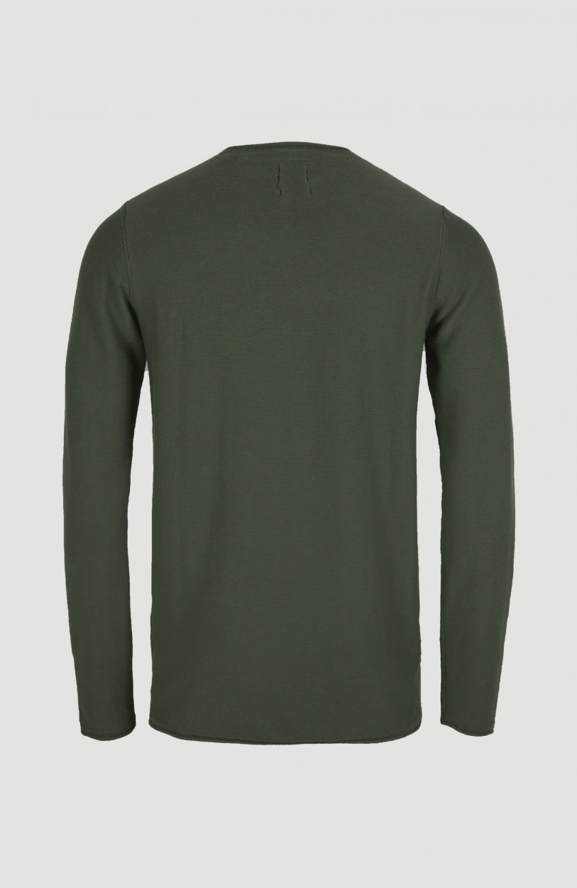 Jack's Fav Pullover | Olive Leaves -A