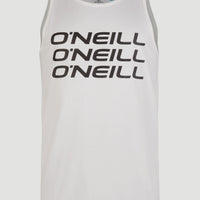 Triple Stack Tanktop | Powder White