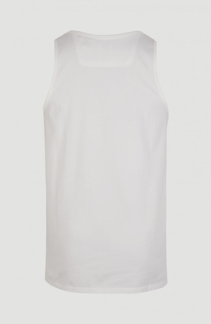 Triple Stack Tanktop | Powder White