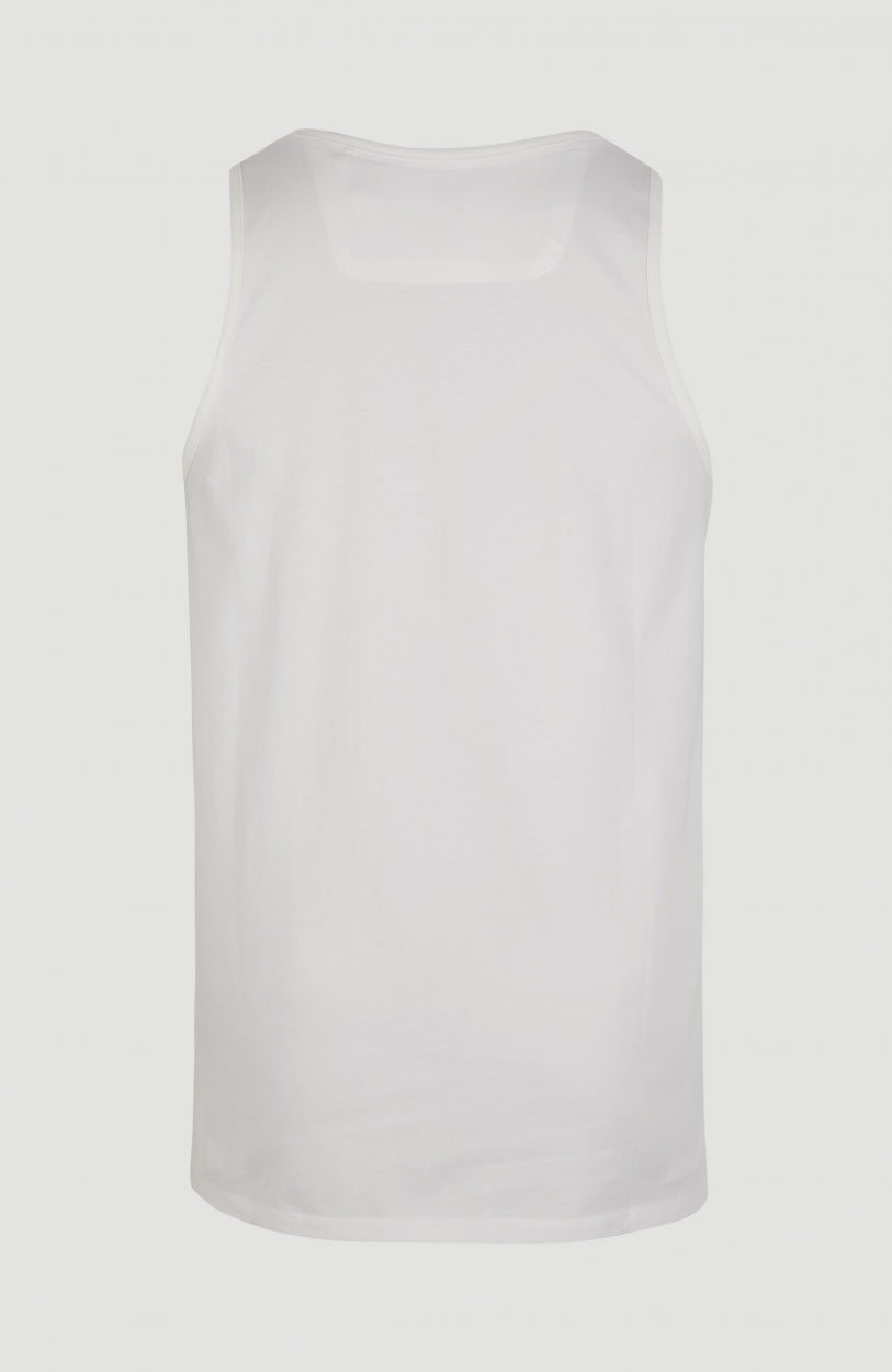 Triple Stack Tanktop | Powder White
