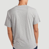 Triple Stack T-Shirt | Silver Melee -A