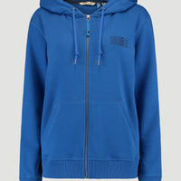 Triple Stack Full Zip Hoodie | Ocean Blue