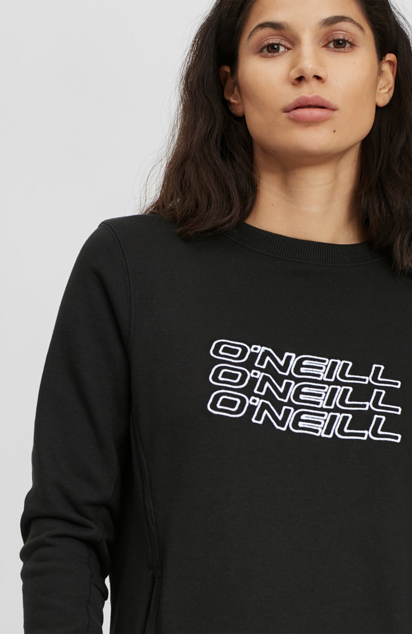 O'Neill Triple Stack Crew Sweatshirt | BlackOut - A