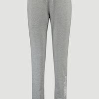 High-Waist Sweatpants | Silver Melee -A