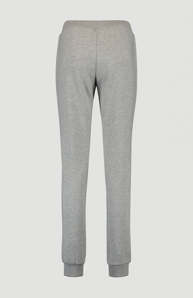 High-Waist Sweatpants | Silver Melee -A