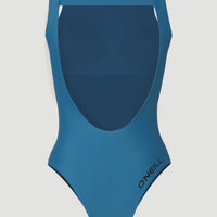 Logo High Neck Swimsuit | Resort -A