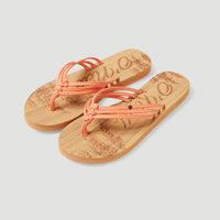Ditsy Sandals | Fusion Coral