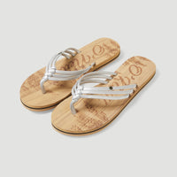 Ditsy Sandals | Silver