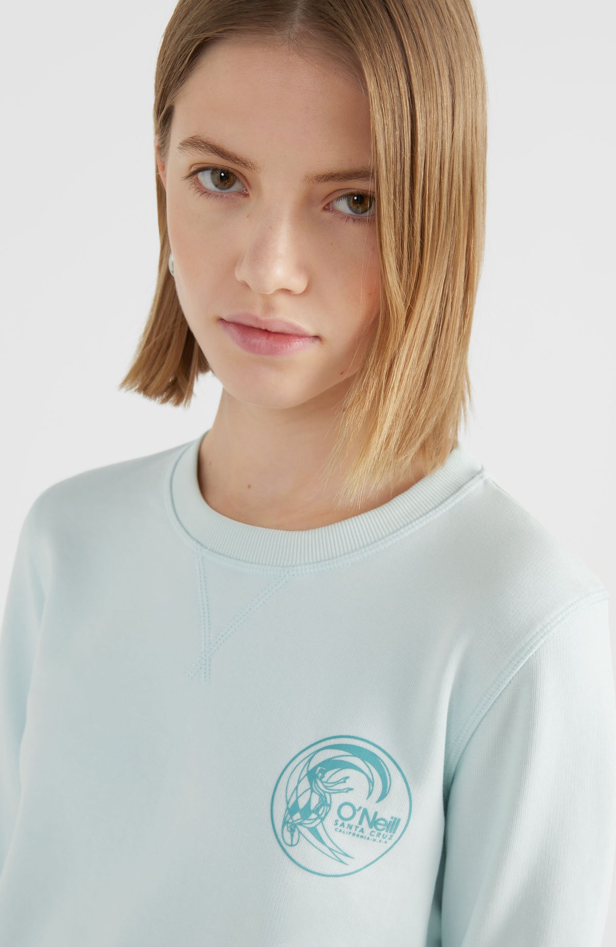 Circle Surfer Crew Sweatshirt | Whispering Blue