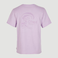 Circle Surfer T-Shirt | Purple Rose