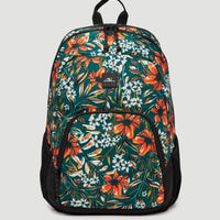 Wedge Backpack | Flower Wall