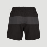 Frame Block Swim Shorts | Black Multi 6