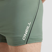 Solid Swimtrunks | Deep Lichen Green